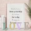 Fun Little Toys Wooden "LOVE" Letters Decor, Rustic Home Decoration, Romantic Gifts for Anniversary, Wedding, and Home Display - 3 of 4