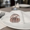 Unique Bargains Napkin Rings Pumpkin Stainless Steel Copper 1 Pc - 3 of 3