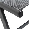 YOOCOZZ Outdoor Steel Adjustable Recliner Lounge Chair & Chaise Lounge with Pillow - Grey - 4 of 4