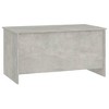 vidaXL Coffee Table Concrete Grey Engineered Wood Medium - 3 of 4