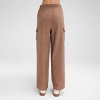 Women's Cargo Drawstring Straight Leg Pants - Wild Fable™ - 4 of 4