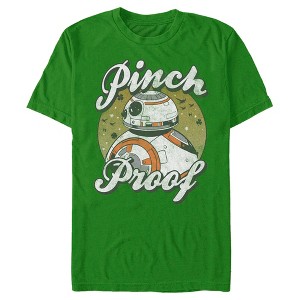 Men's Star Wars The Last Jedi BB-8 St. Patrick's Day Pinch Proof T-Shirt - 1 of 4