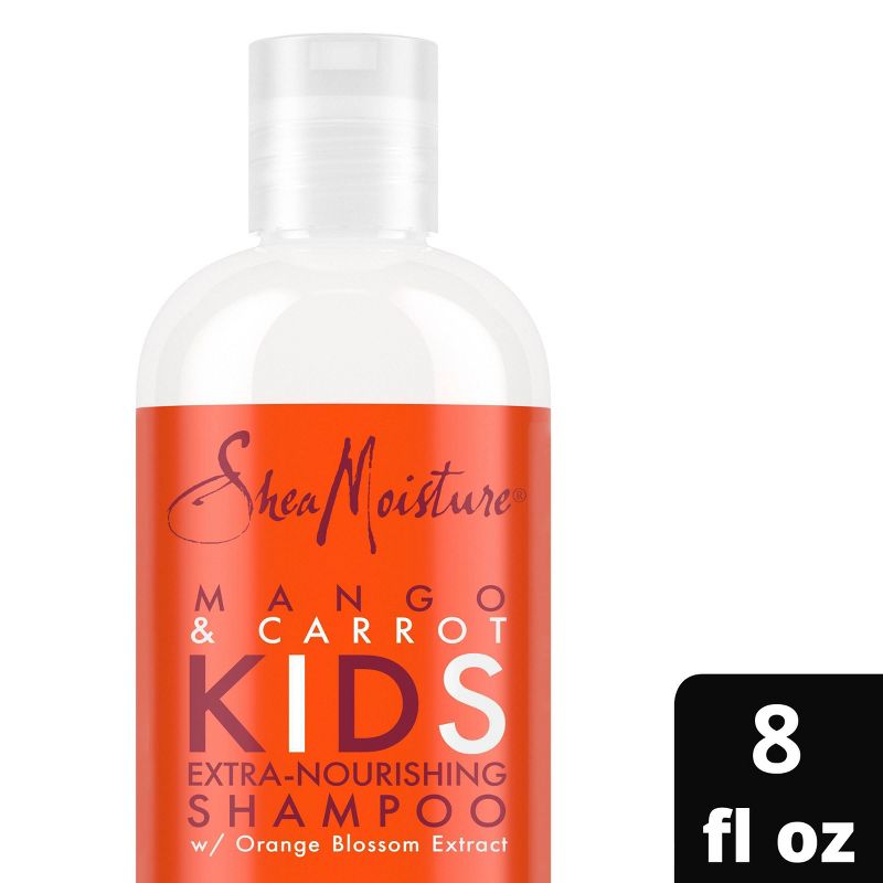 SheaMoisture Mango & Carrot Kids Extra-Nourishing Shampoo - 8 fl oz, 1 of 17
