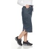 Medichic Women Professional Stretch Five Pocket 'Debra' Scrub Skirt Scrubs, Pewter, Medium - 4 of 4