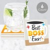 Big Dot of Happiness Happy Boss's Day - Funny Best Boss Ever Decorations - Drink Coasters - Set of 6 - 2 of 4