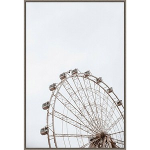 23" x 33" Sumter by Krista Broadway Framed Canvas Wall Art Print - Amanti Art: Modern Style, Polystyrene Frame, Vertical Layout - 1 of 4
