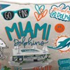NFL Miami Dolphins Loco Fan Canvas Decor Throw Pillow - 2 of 3
