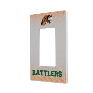NCAA SWAC Universities Linen Hidden-Screw Light Switch Plate for Single Rocker - 1 of 4