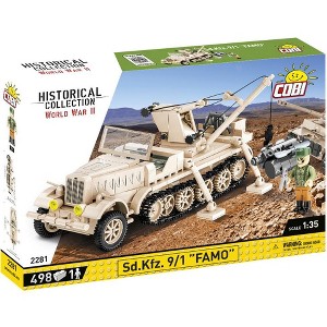 COBI Historical Collection WWII Sd.Kfz. 9/1 "FAMO" Vehicle - 1 of 4