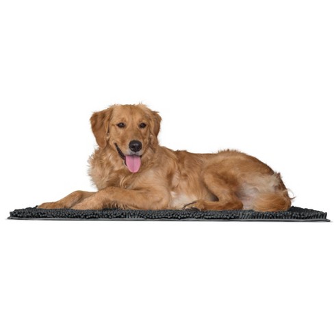 My Doggy Place Dog Mat for Muddy Paws, Washable Dog Door Mat, Charcoal,  Runner 