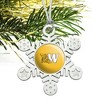 Missouri Western State University Primary Logo Metal Snowflake Christmas Tree Holiday Ornament - 2 of 3