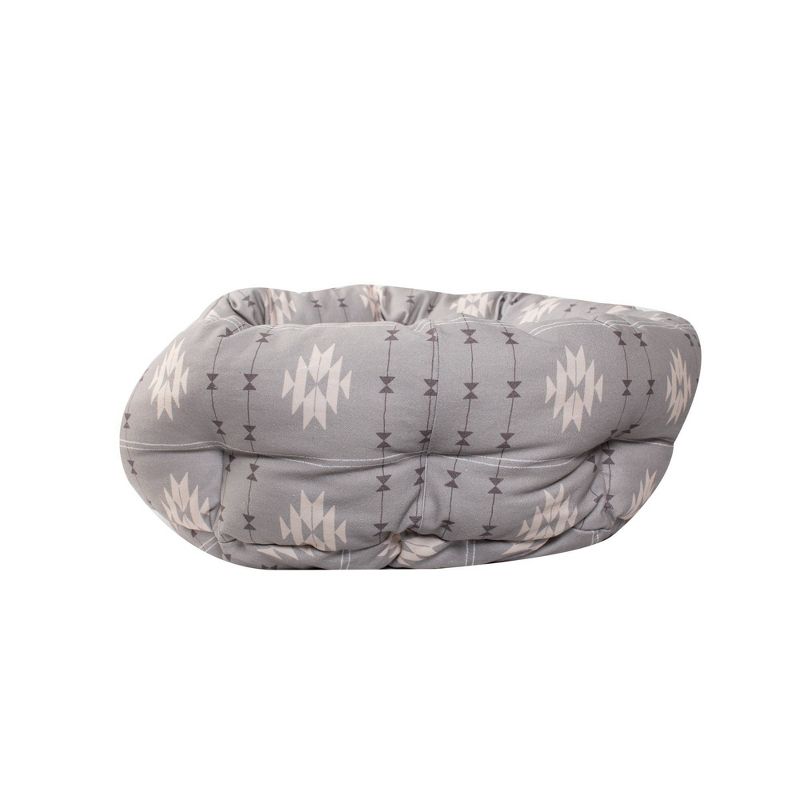 PetShop by Fringe Studio Geometric Round Cuddler Dog Bed - Gray, 5 of 11