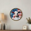 Creative Products Red White and Moo 20x20 Round Framed Print - 4 of 4