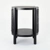 Portola Hills Woven Accent Table - Threshold™ designed with Studio McGee - 3 of 4