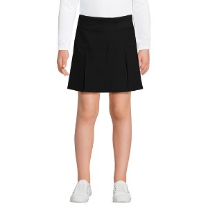 Lands' End School Uniform Kids Performance Pleated Skort Above the Knee - 1 of 4