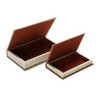 Storied Home Book Storage Boxes, Set of 2 "New England Landscapes" - 3 of 4