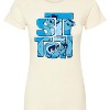 Women's - Lilo and Stitch - Stitch Stack Fitted Graphic T-Shirt - 2 of 3