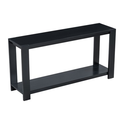 NicBex 59.8''Console Table with Bottom Open Shelf Modern Minimalist Sofa Table behind Couch,Suitable for Entryway,Living Room