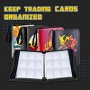 Clovercat 9 Pocket Waterproof Trading Card Binder Album, 720 Pockets - 3 of 4