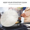 10" Nonstick Frying Pan with Lid & Splatter Screen – Aluminum Skillet with Spatula, 2" Deep Egg Pan, PFAS & PFOA-Free, Oven & Dishwasher Safe - 2 of 4
