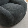 NicBex Bean Bag Chair & Sofa with Memory Foam Filler Fluffy Lazy and Tufted Soft Stuffed Design with Armrest for Dorm, Apartment, Living Room - 3 of 4