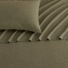 Cotton Blend Flannel Sheet Set - Isla Jade - 3 of 4