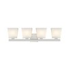 Astor 4-Bulb Glass Vanity Light Fixture - Modern Design for Bathroom, Dimmable, Damp Rated - 2 of 4