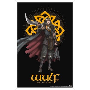Trends International The Lord of the Rings: The War of the Rohirrim - Wulf Framed Wall Poster Prints - 1 of 4