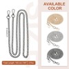 Unique Bargains Alloy Durable Removable Buckles Replacement Purse Chain Strap 2 Pcs - 2 of 4