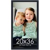 PosterPalooza | Slim Profile Black Picture Frame - UV Acrylic, Foam Board Backing, Hanging Hardware - 2 of 4