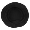 2-Pack Black & White Washed 100% Cotton Bucket Hat Everyday Cotton Style Unisex Trendy Lightweight Outdoor Hot Fun Summer Beach Vacation Getaway - 4 of 4