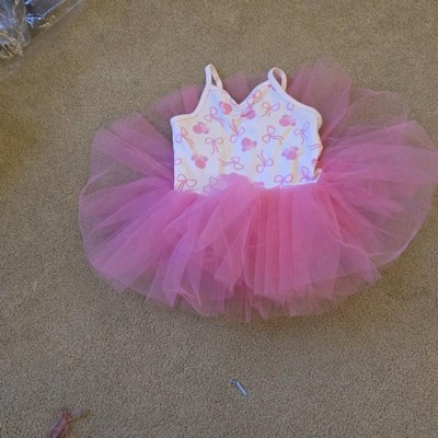 Toddler Girls' Disney Minnie Mouse Tutu Ballerina Dress - Pink 2T : Target