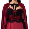 SYNCFUN Women Dark Red Riding Hood Halloween Costume Women Little Devil Costume for Halloween Costume Party - 4 of 4