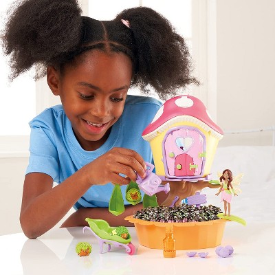 Magical Fairy Garden Playset with Hedgehog and Earth Fairy
