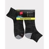 Hanes Premium Men's Performance Filament Ankle Socks 6pk - 6-12 - 3 of 3