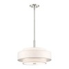 Livex Lighting Monroe 4 - Light Pendant in  Brushed Nickel - 4 of 4