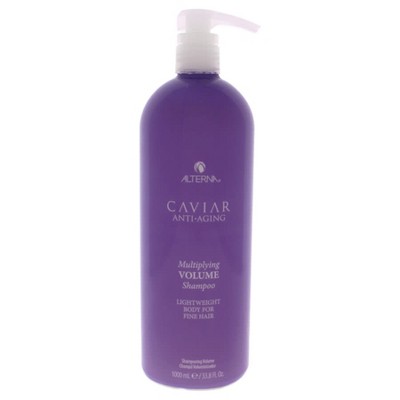 Alterna Caviar Anti-Aging Multiplying Volume Shampoo | Volumizing & Thickening for Fine Hair | Weightless Lift & Fullness | 33.8 fl oz