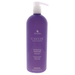 Alterna Caviar Anti-Aging Multiplying Volume Shampoo | Volumizing & Thickening for Fine Hair | Weightless Lift & Fullness | 33.8 fl oz - 1 of 1