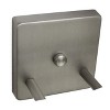 Yosemite Home Decor Jordan 3-Light Vanity Light in Satin Nickel Finish with Frosted White Glass Shades - 3 of 4