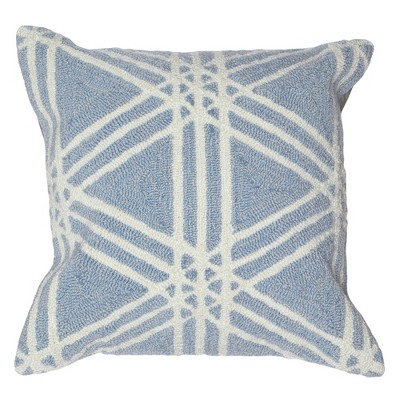 Liora Manne Frontporch Geometric Indoor/Outdoor Pillow..