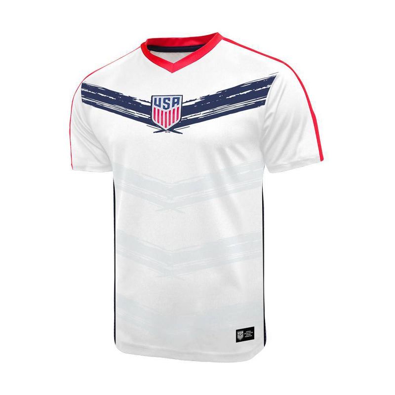 United States Soccer Federation USA Adult Shirt - White, 1 of 2