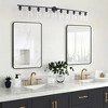 BAOURE Modern Vanity Light, Bathroom Light Fixtures for Expansive Bathrooms, Wall Lamp with Clear Glass for Mirror, Living Room - 3 of 4