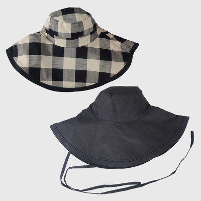 Anna-Kaci Women's Double-Sided Reversible Wide-Brim Sun Hat - image 4
