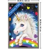 Trends International Kayomi Harai - Lovely Unicorn Framed Wall Poster Prints - 3 of 4