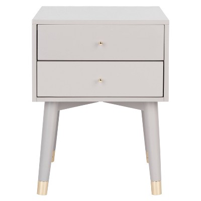 gold nightstand target