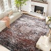 Area Rug for Living Room, Ombre Vintage Distressed Washable Non-Slip Bedroom Rug, Ultra-Thin Soft Large Area Rug for Bedroom Dining Room - 2 of 4