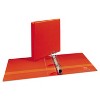 Avery Heavy-Duty View Binder w/Locking 1-Touch EZD Rings 1 1/2" Cap Red 79171 - 3 of 4
