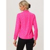 INSPIRE CHIC Women's Metallic Vintage Long Sleeve Gilding Shiny Dots Stars Top - 4 of 4