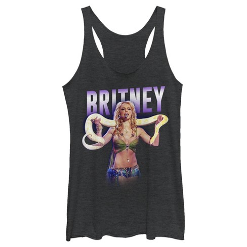 Women's Britney Spears Slave 4 U Python Racerback Tank Top - image 1 of 3