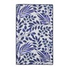 Design Imports Washed Waffle Dishtowel Set/2, Dusty Blue - 2 of 4
